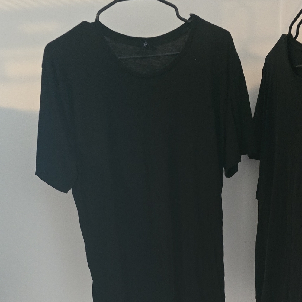 H&M Essential Black Short Sleeve Tee